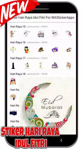 Play Stiker Hari Raya Idul Fitri For WAStickerApps as an online game Stiker Hari Raya Idul Fitri For WAStickerApps with UptoPlay
