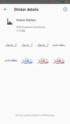 Play Stiker Islami For Whatsapp (WAStickerApp) as an online game Stiker Islami For Whatsapp (WAStickerApp) with UptoPlay