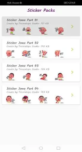 Play Stiker Jowo Keren WAStickerApps as an online game online Stiker Jowo Keren WAStickerApps with UptoPlay com.triceratopsstudio.stikerjowokerenwastickerapps Play Stiker Jowo Keren WAStickerApps as an online game Stiker Jowo Keren WAStickerApps with UptoPlay