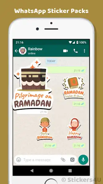 Play Stiker Salam Ramadan 2 as an online game Stiker Salam Ramadan 2 with UptoPlay