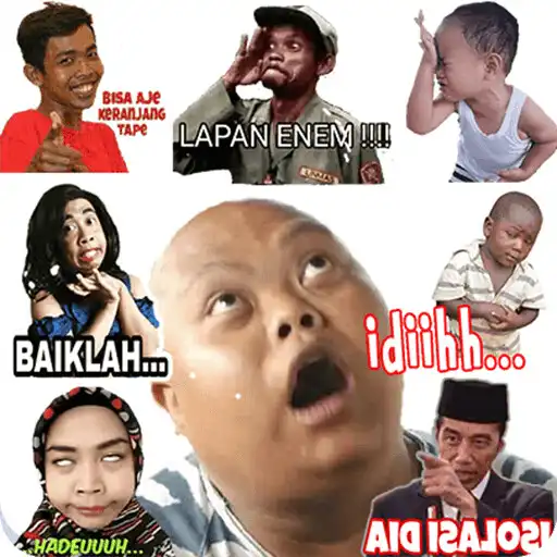 Play Stiker WA Lucu Bergerak Kocak APK