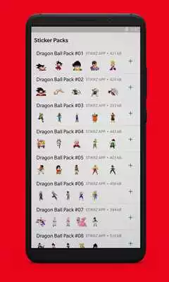 Play STIKRZ - Dragon Ball Sticker Pack for WhatsApp