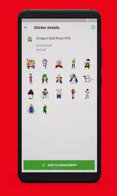 Play STIKRZ - Dragon Ball Sticker Pack for WhatsApp