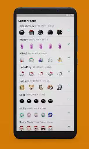 Play APK STIKRZ - Unique Emoticons Stickers for WhatsApp  and enjoy STIKRZ - Unique Emoticons Stickers for WhatsApp using ApkOnl