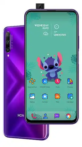 Play Stitch EMUI 10 Theme  and enjoy Stitch EMUI 10 Theme with UptoPlay