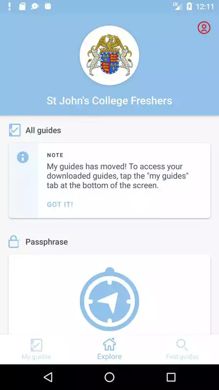 Play St Johns College Freshers