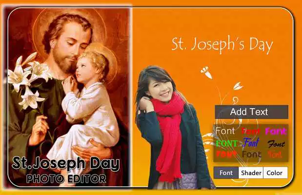 Play St.Joseph Day Photo Editor
