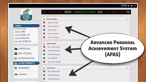 Play Stock Broker Game - $10K free!