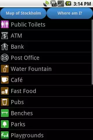 Play Stockholm Amenities Map (free)