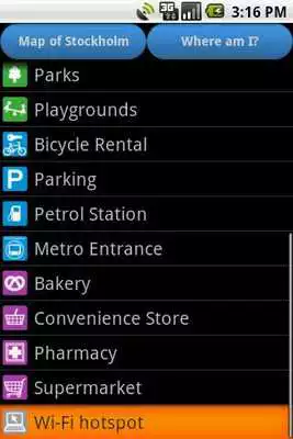 Play Stockholm Amenities Map (free)