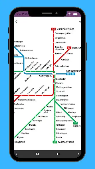 Play Stockholm Subway Map 2023 as an online game Stockholm Subway Map 2023 with UptoPlay