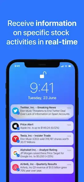 Play Stocklet: Realtime Stock Alert  and enjoy Stocklet: Realtime Stock Alert with UptoPlay