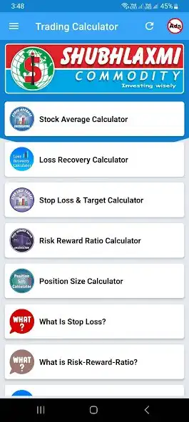 Play Stock Loss Recovery Calculator  and enjoy Stock Loss Recovery Calculator with UptoPlay