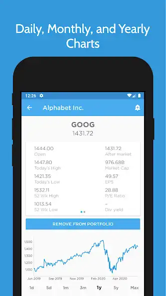 Play Stock Market Tracker as an online game Stock Market Tracker with UptoPlay