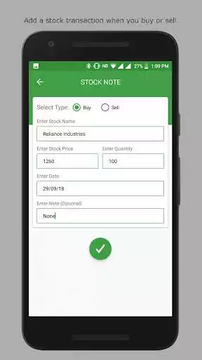 Play Stock Note (Transaction Saver)  and enjoy Stock Note (Transaction Saver) with UptoPlay