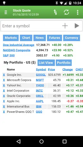 Play Stock Quote  and enjoy Stock Quote with UptoPlay