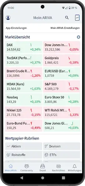 Play Stocks  Markets - ARIVA.DE  and enjoy Stocks  Markets - ARIVA.DE with UptoPlay