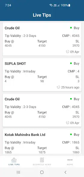 Play Stock Tips as an online game Stock Tips with UptoPlay