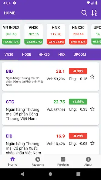 Play Stock VN Chứng khoán Việt Nam as an online game Stock VN Chứng khoán Việt Nam with UptoPlay