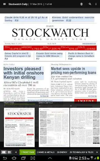 Play Stockwatch Daily as an online game Stockwatch Daily with UptoPlay
