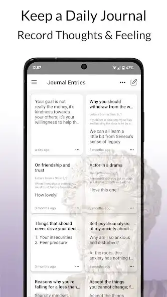 Play Stoic Bible - Daily Journaling as an online game Stoic Bible - Daily Journaling with UptoPlay