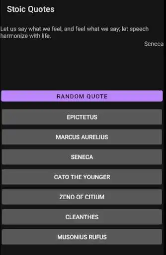 Play Stoicism Quotes with Widget as an online game Stoicism Quotes with Widget with UptoPlay