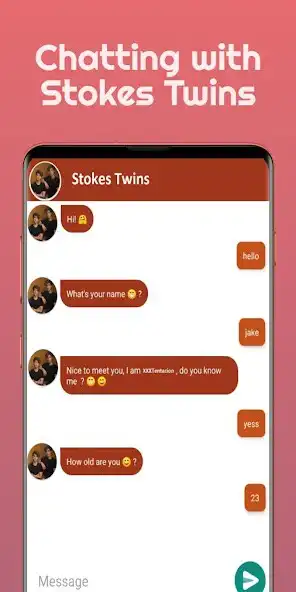 Play Stokes Twins Video Call Chat as an online game Stokes Twins Video Call Chat with UptoPlay