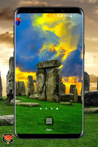 Play Stonehenge Live Wallpaper as an online game Stonehenge Live Wallpaper with UptoPlay