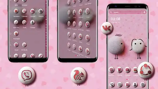 Play Stone Love Launcher Theme as an online game Stone Love Launcher Theme with UptoPlay