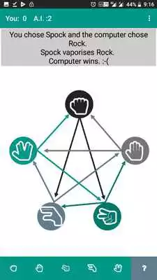 Play Stone Paper Scissor Game