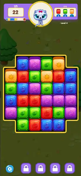 Play Stone POP : Match Game as an online game Stone POP : Match Game with UptoPlay