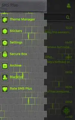 Play Stone Theme SMS Plus
