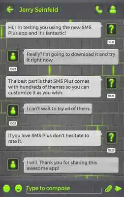 Play Stone Theme SMS Plus