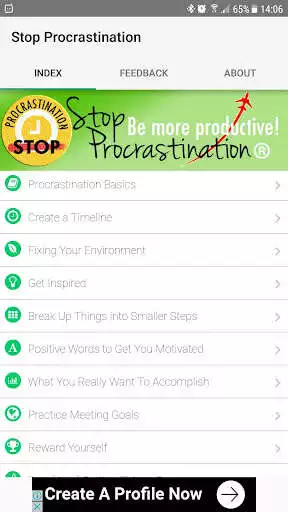 Play Stop Procrastination as an online game Stop Procrastination with UptoPlay