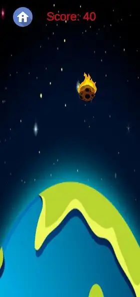 Play Stop The Meteor as an online game Stop The Meteor with UptoPlay