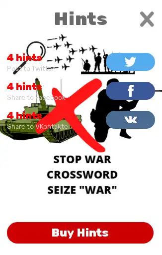 Play Stop War Crossword Game and enjoy Stop War Crossword Game with UptoPlay Play Stop War Crossword Game and enjoy Stop War Crossword Game with UptoPlay