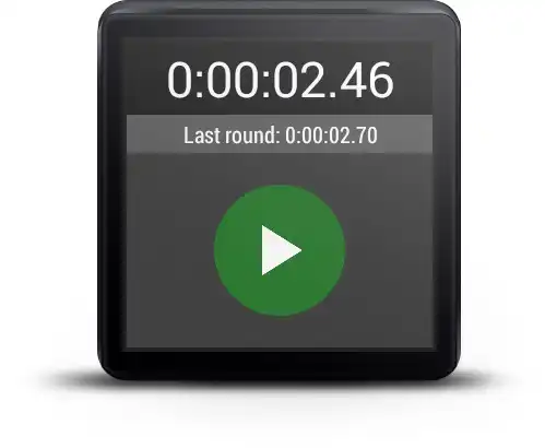 Play Stopwatch For Wear OS (Android Wear)  and enjoy Stopwatch For Wear OS (Android Wear) with UptoPlay