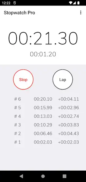 Play Stopwatch Pro  and enjoy Stopwatch Pro with UptoPlay