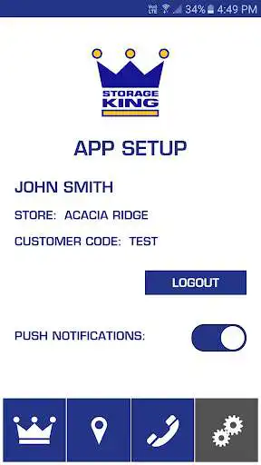 Play Storage King Account