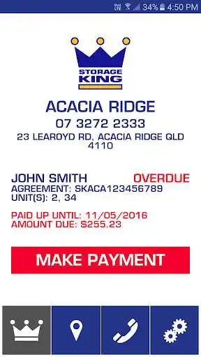 Play Storage King Account