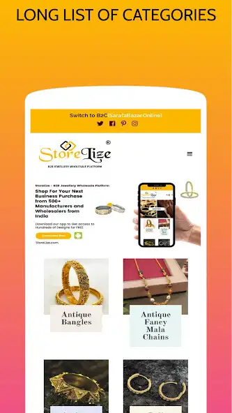 Play StoreLize - B2B Jewellery as an online game StoreLize - B2B Jewellery with UptoPlay