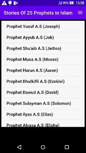 Play Stories  Of 25 Prophets In Islam  and enjoy Stories  Of 25 Prophets In Islam with UptoPlay