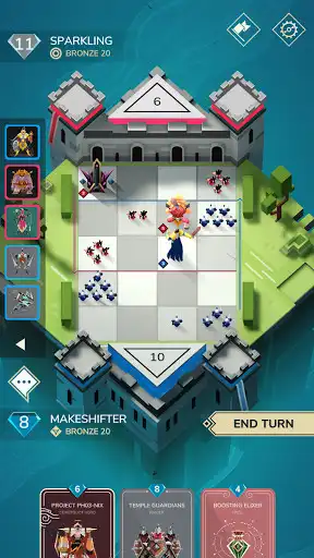 Play Stormbound: Kingdom Wars as an online game Stormbound: Kingdom Wars with UptoPlay