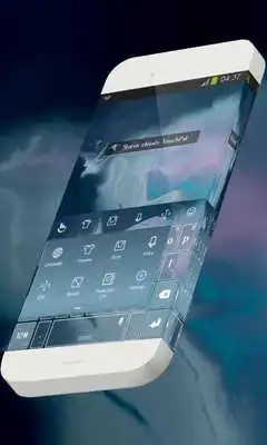 Play Storm clouds Keypad Skin