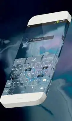 Play Storm clouds Keypad Skin