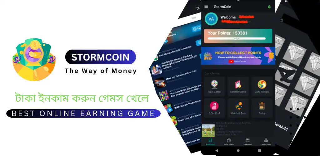 Play StormCoin - Earn Money Online  and enjoy StormCoin - Earn Money Online with UptoPlay