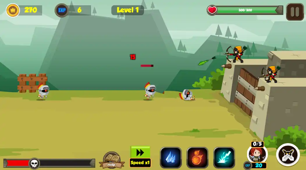 Play Storm Defense: as an online game Storm Defense: with UptoPlay
