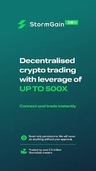 Play StormGain DEX: Crypto DeFi App  and enjoy StormGain DEX: Crypto DeFi App with UptoPlay