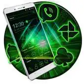 Free play online Storming Green Light Theme APK