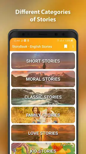 Play STORYBOOK - English stories offline as an online game STORYBOOK - English stories offline with UptoPlay